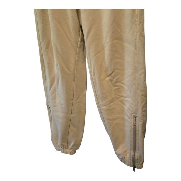 ELAN Solid Beige Drawstring Joggers Pants SIZE M Medium - Picture 4 of 6